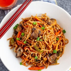 Mushroom Chowmein